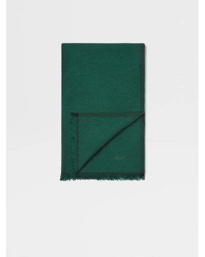 zegna silk scarves for men - ZEGNA Men's Silk Scarf .
